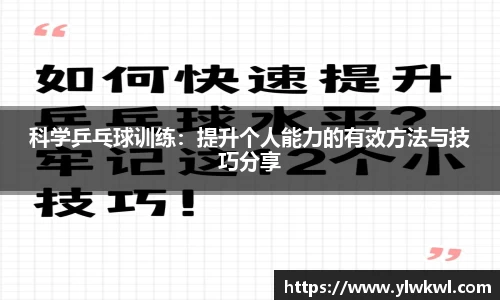 科学乒乓球训练：提升个人能力的有效方法与技巧分享